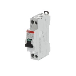 1 pcs - ABB SN201 MCB, 1P+N, 20A Curve C, 230V AC, 4.5 kA Breaking Capacity