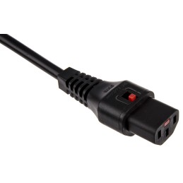 1 pcs - Schaffner IEC C13 Socket to Unterminated Power Cord