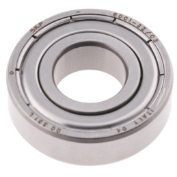 1 pcs - SKF 6001-2Z/C3 Single Row Deep Groove Ball Bearing- Both Sides Shielded 12mm I.D, 28mm O.D