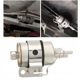Metal non-returnable fuel filter replacement