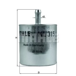 Mahle class 315 BMW fuel filter