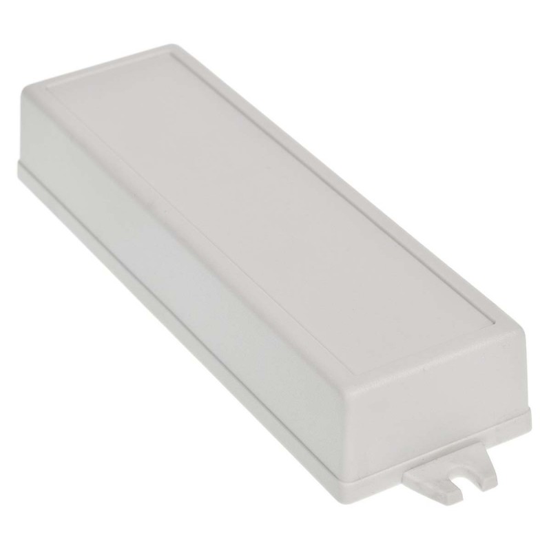 1 pcs - RS PRO Light Grey Polycarbonate Enclosure, IP54, 155 x 49 x 27mm
