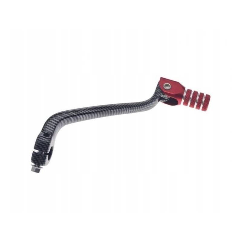 Red carbon gear shift lever for Honda CRF 450R