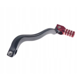 Red carbon gear shift lever for suzuki rm 125