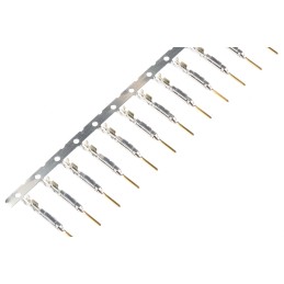 50 pcs - TE Connectivity Dynamic 2000 Series Male Crimp Terminal, 22AWG Min, 18AWG Max