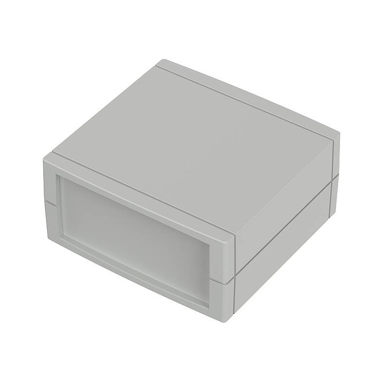 1 pcs - Bopla Unimas Series Light Grey Polystyrene Unimas Enclosure, IP40, Light Grey Lid, 40 x 81 x 85mm