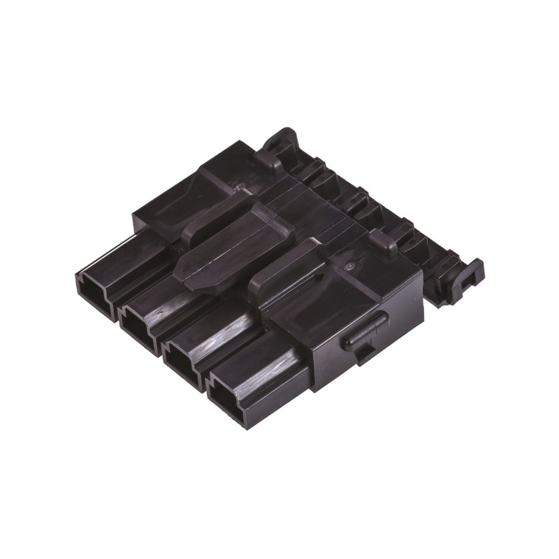 1 pcs - Molex, Mini-Fit Sr Receptacle Connector Housing, 10mm Pitch, 4 Way, 1 Row