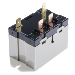 1 pcs - Omron Flange Mount Power Relay, 24V dc Coil, 30A Switching Current, SPST