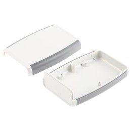 1 pcs - Hammond 1553 Series Grey ABS Handheld Enclosure, , IP54, 117.2 x 79 x 32mm