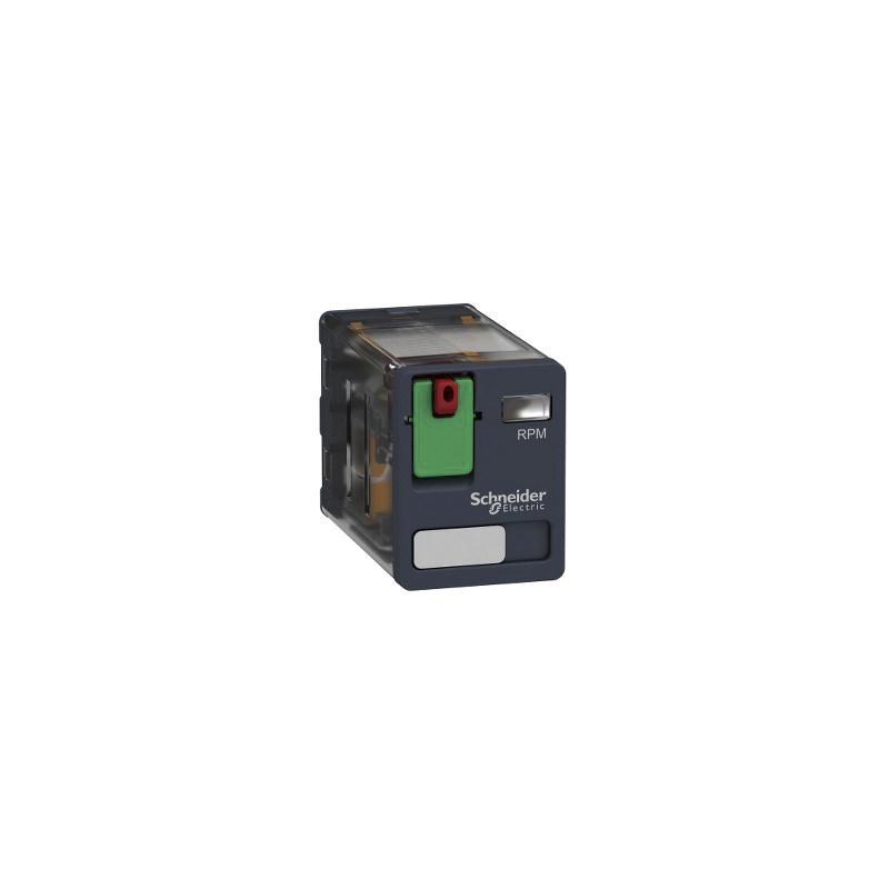 1 pcs - Schneider Electric Power Relay, 230V ac Coil, 15 A @ 250 V ac, 15 A @ 28 V dc Switching Current, DPDT