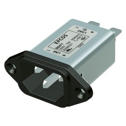30 pcs - EPCOS 20A, 250 V ac/dc Panel Mount IEC Inlet Filter B84771M0020A000, Tab