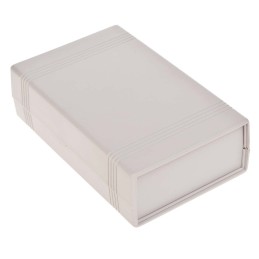 1 pcs - RS PRO Light Grey Polycarbonate Enclosure, IP30, 146 x 91 x 43.3mm