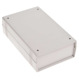 1 pcs - RS PRO Light Grey Polycarbonate Enclosure, IP30, 146 x 91 x 43.3mm