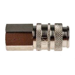 1 pcs - RS PRO Brass Female Pneumatic Quick Connect Coupling, G 1/8 Female Threaded