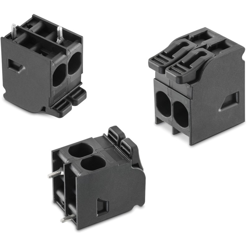 1 pcs - Wurth Elektronik 4049B Series PCB Terminal Block, 3-Contact, 7.5mm Pitch, PCB Mount, 1-Row, Solder Termination