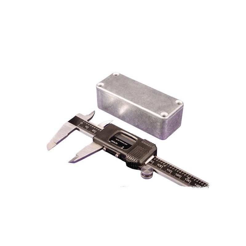 1 pcs - Hammond Die Cast Aluminium Junction Box, IP54, 89 x 35 x 26mm