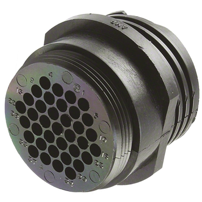 1 pcs - TE Connectivity Circular Connector, 37 Contacts, Cable Mount, Socket, Male, CPC Series 1 Series