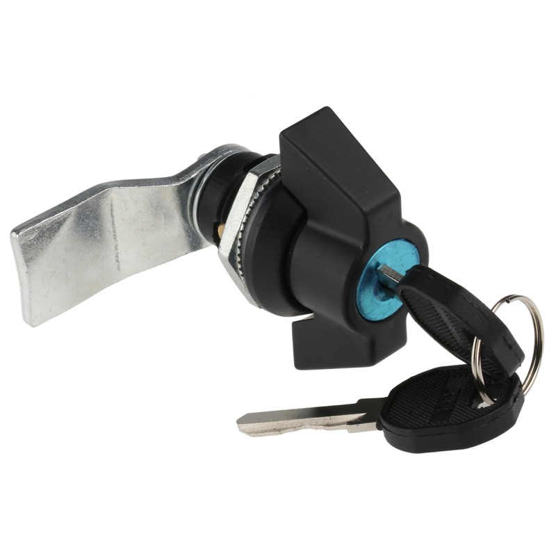 1 pcs - RS PRO Black Metal, Plastic Locking Handle