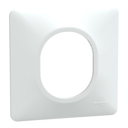 1 pcs - White 1 Gang Thermoplastic Cover Plate
