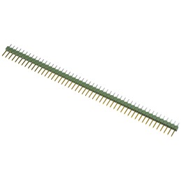 300 pcs - TE Connectivity AMPMODU MOD II Series Straight Through Hole Pin Header, 50 Contact(s), 2.54mm Pitch, 1 Row(s),