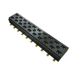 1 pcs - Samtec CLT Series Straight Surface Mount PCB Socket, 14-Contact, 2-Row, 2mm Pitch, Solder Termination