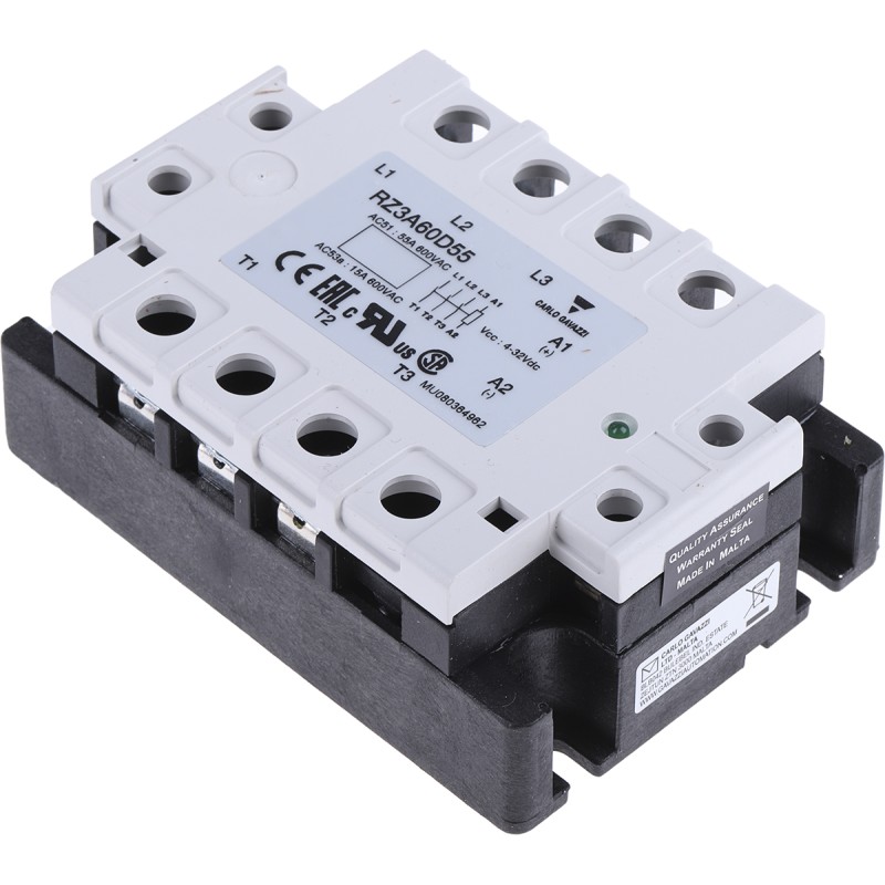 1 pcs - Carlo Gavazzi Solid State Relay, 55 A rms Load, Panel Mount, 660 V Load, 32 V Control