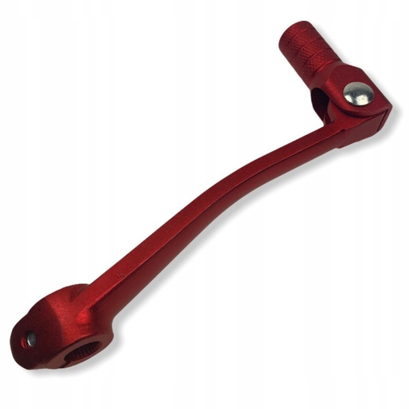 Mrf gear shift lever, aluminum, anti-slip, red, pit bike cross