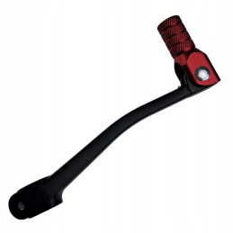 Mrf gear shift lever, aluminum, anti-slip, black, pit bike cross