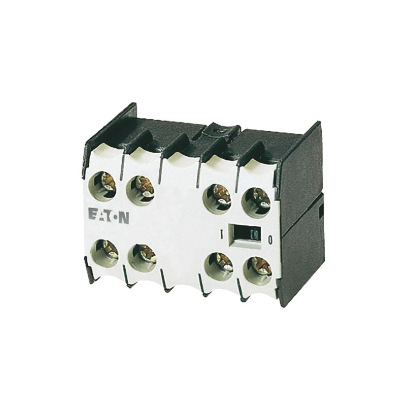 1 pcs - Eaton Auxiliary Contact, 2 Contact, 1NC + 1NO, Front Mount