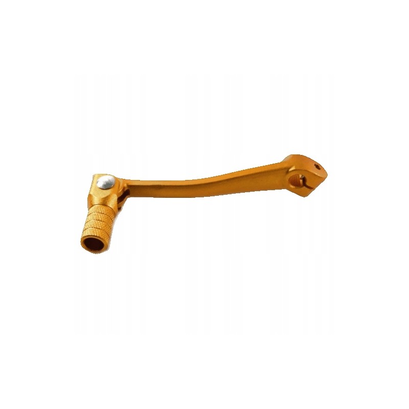 Mrf aluminum gear shift lever, gold enduro