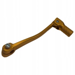 Mrf aluminum gear shift lever, gold enduro