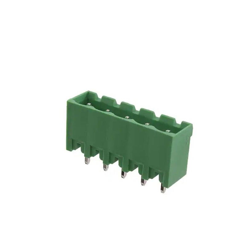 300 pcs - RS PRO 5.08mm Pitch 5 Way Pluggable Terminal Block, Header, Through Hole