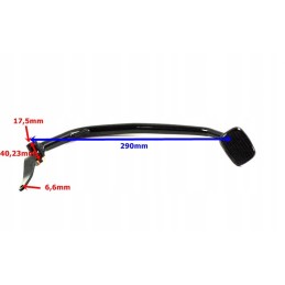 Foot brake lever classic125