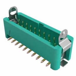 1 pcs - HARWIN Gecko Series Straight Surface Mount PCB Header, 20 Contact(s), 1.25mm Pitch, 2 Row(s), Shrouded