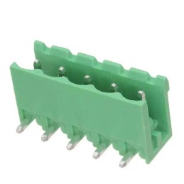 300 pcs - RS PRO 5mm Pitch 5 Way Pluggable Terminal Block, Header, Through Hole