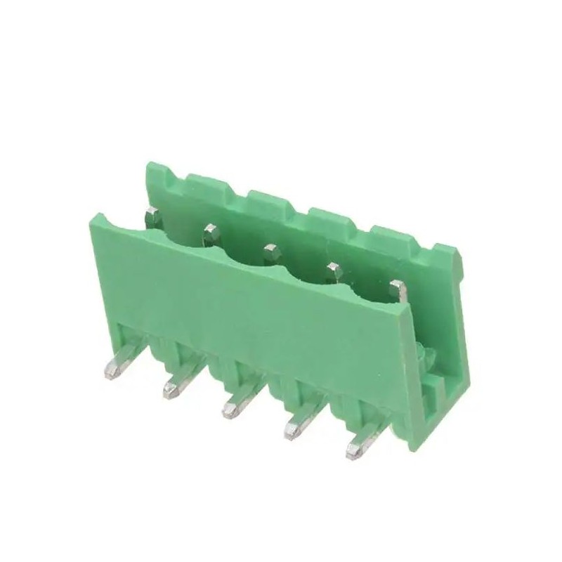 300 pcs - RS PRO 5.08mm Pitch 5 Way Pluggable Terminal Block, Header, Through Hole