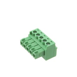 300 pcs - RS PRO 3.5mm Pitch 5 Way Pluggable Terminal Block, Plug, Free Hanging (In Line)