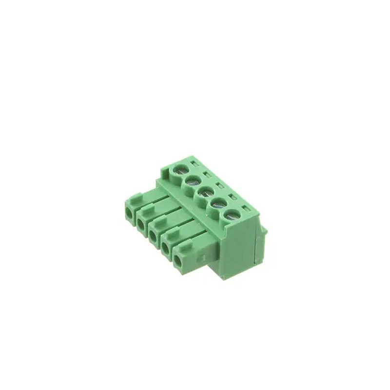 300 pcs - RS PRO 3.5mm Pitch 5 Way Pluggable Terminal Block, Plug, Free Hanging (In Line)