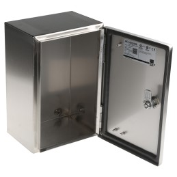 1 pcs - Rittal AE Series 304 Stainless Steel Wall Box, IP66, 300 mm x 200 mm x 155mm