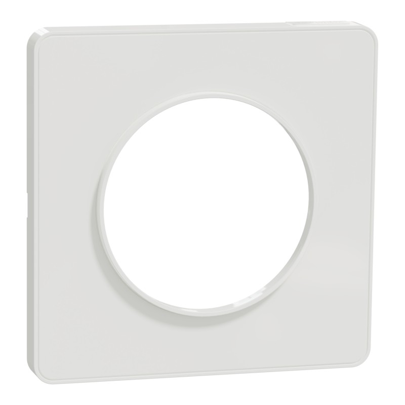 1 pcs - White 1 Gang Cover Plate Thermoplastic Cover Plate