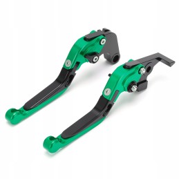 Clutch and brake levers of a motorcycle