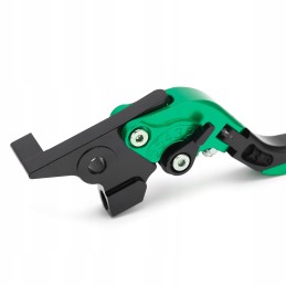 Clutch and brake levers of a motorcycle