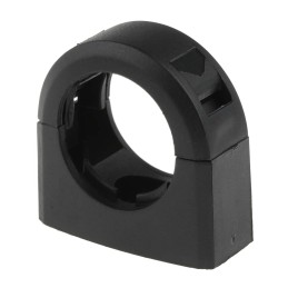 1 Pack of 10 - Adaptaflex Conduit Clip, Conduit Fitting, 25mm Nominal Size, Nylon 66, Black