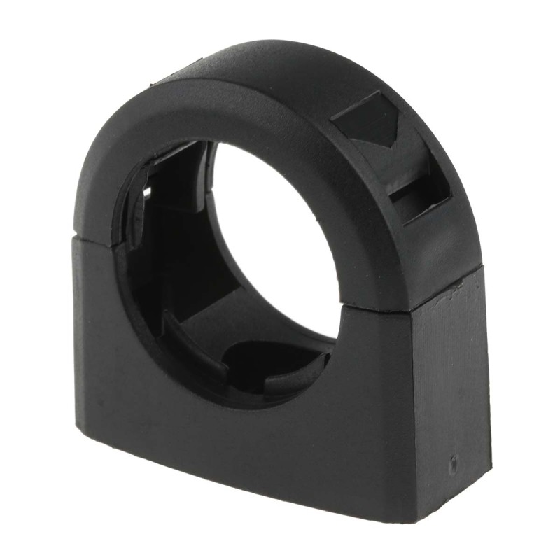 1 Pack of 10 - Adaptaflex Conduit Clip, Conduit Fitting, 25mm Nominal Size, Nylon 66, Black