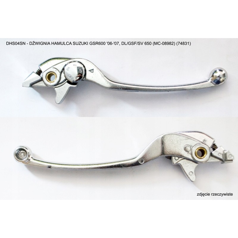 Brake lever suzuki gsr600 06 10 dl gsf sv 650