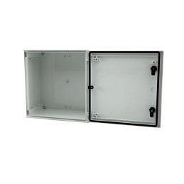1 pcs - RS PRO Fibreglass Reinforced Polyester Wall Box, IP66, 400 mm x 400 mm x 200mm