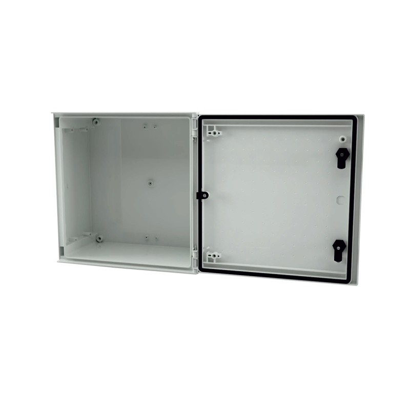 1 pcs - RS PRO Fibreglass Reinforced Polyester Wall Box, IP66, 400 mm x 400 mm x 200mm