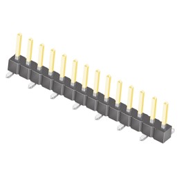 1 pcs - Samtec TSM Series Straight Surface Mount Pin Header, 14 Contact(s), 2.54mm Pitch, 1 Row(s), Unshrouded