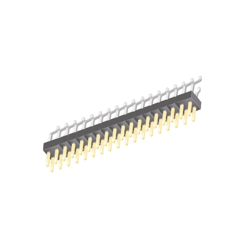 1 pcs - Samtec TSM Series Right Angle Surface Mount Pin Header, 36 Contact(s), 2.54mm Pitch, 2 Row(s), Unshrouded