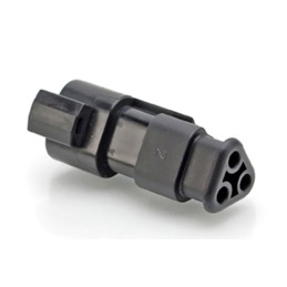 500 pcs - Amphenol Industrial, AT Automotive Connector Socket 3 Way, Crimp Termination